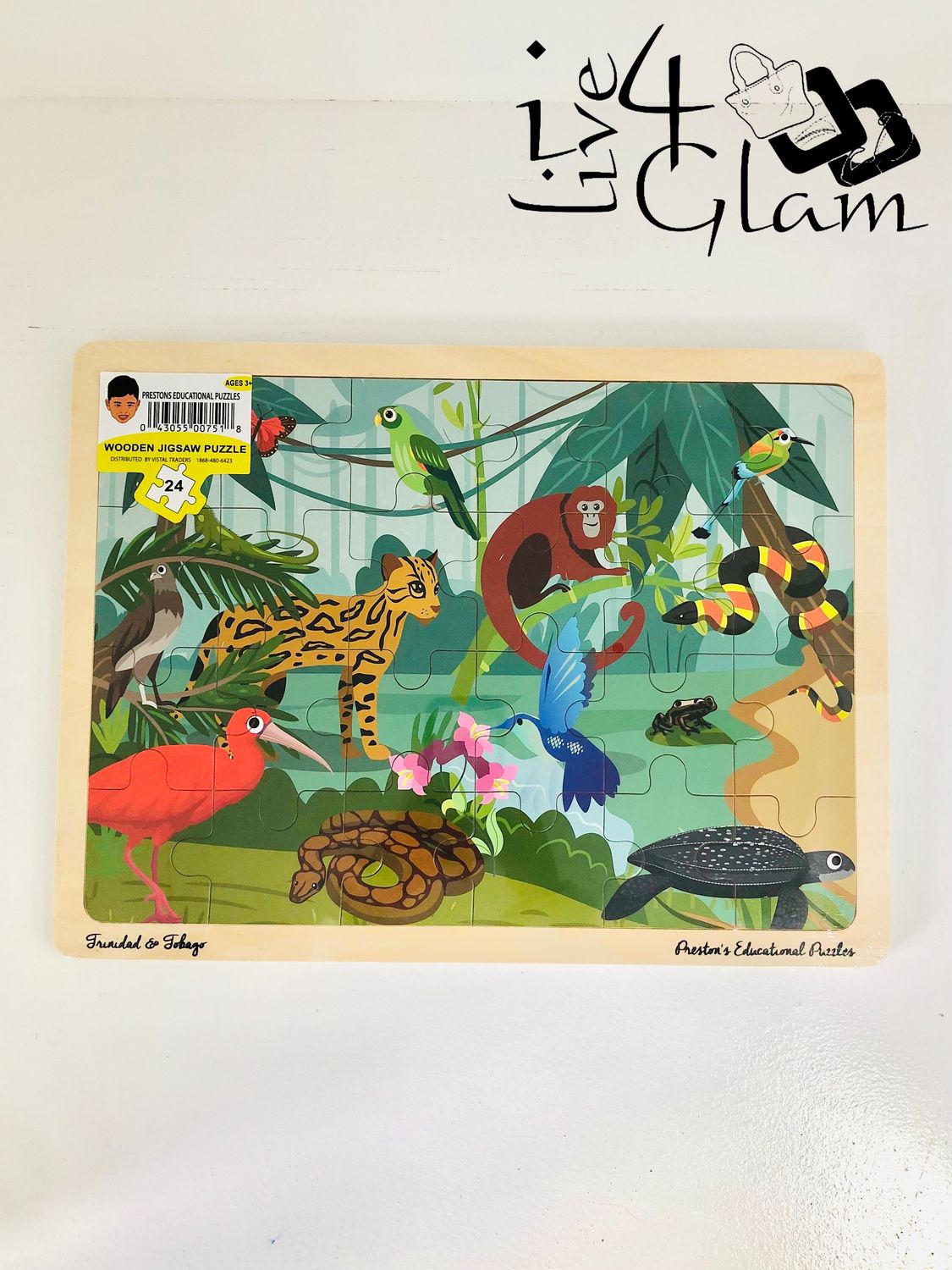 Trinidad and Tobago Animal Puzzle