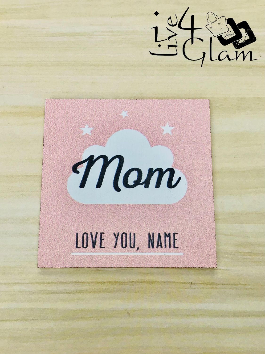 Square Coaster Love You