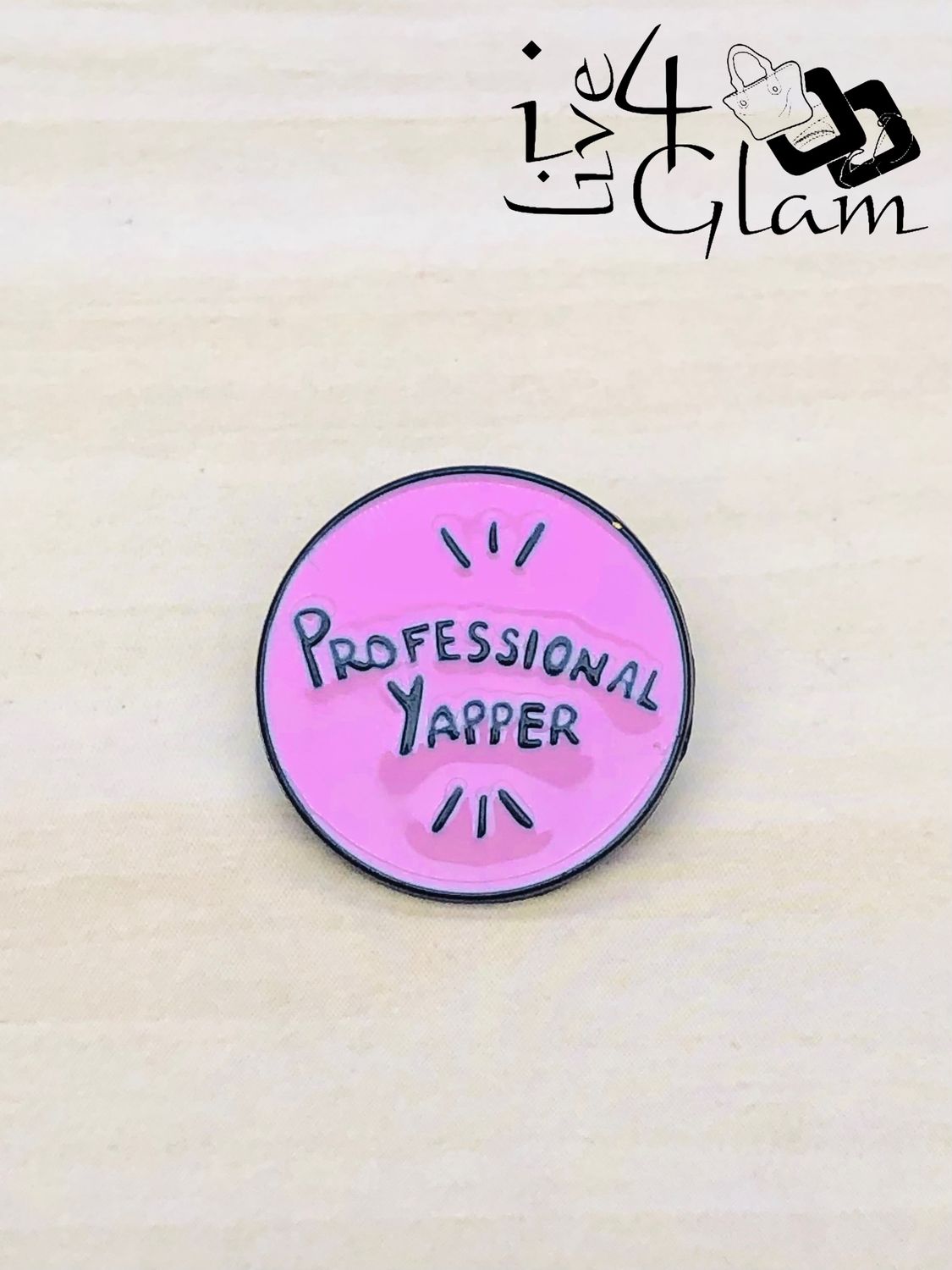 Enamel Pin Professional Yapper