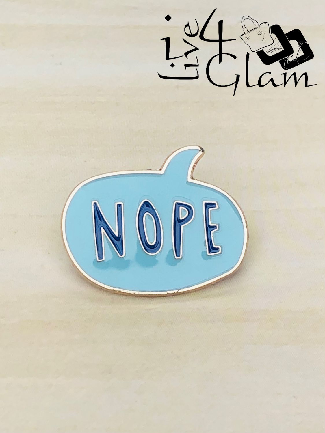 Enamel Pin Nope