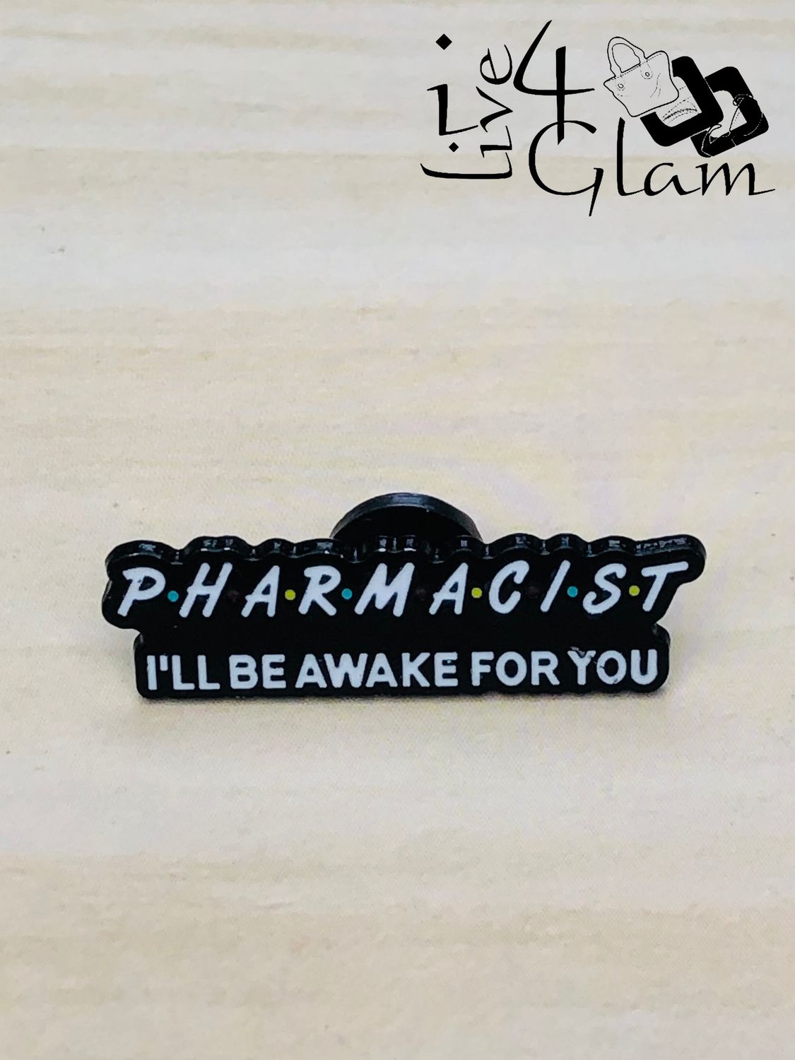 Enamel Pin Pharmacist