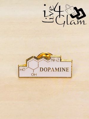 Enamel Pin Dopamine