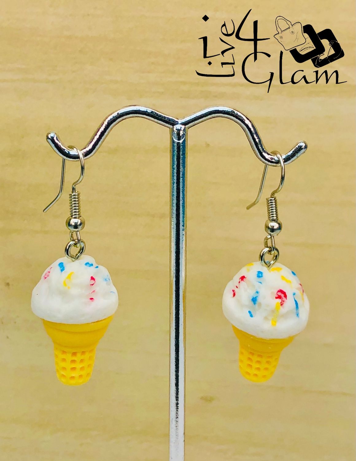 Fashion Hanging Earring Ice Cream