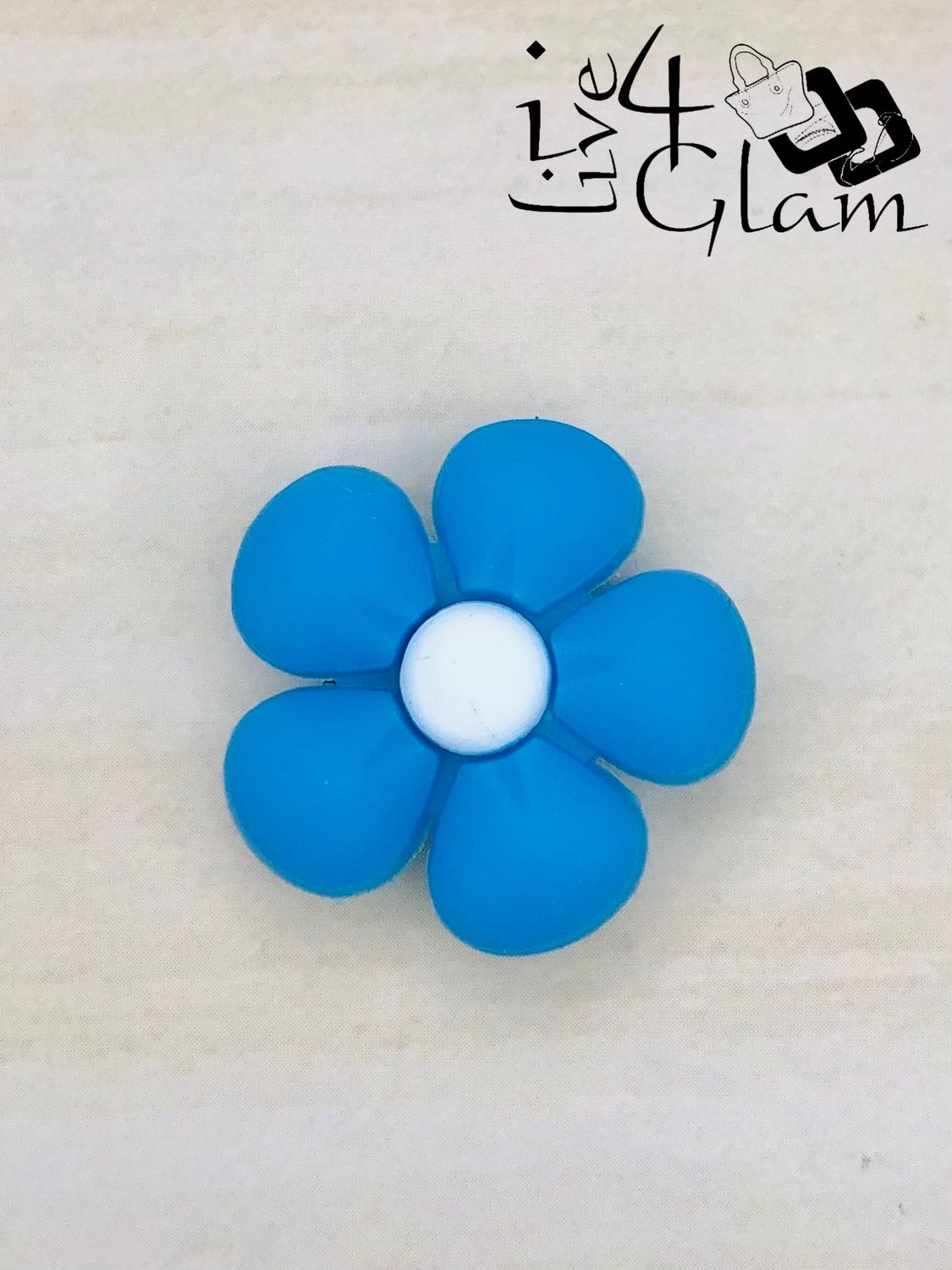 Daisy Flower Jibbit, Color: Blue