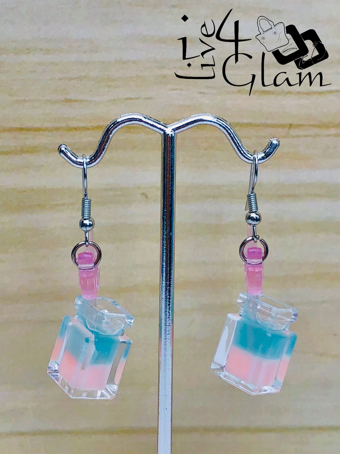 Fashion Hanging Earring Spoon and Jar