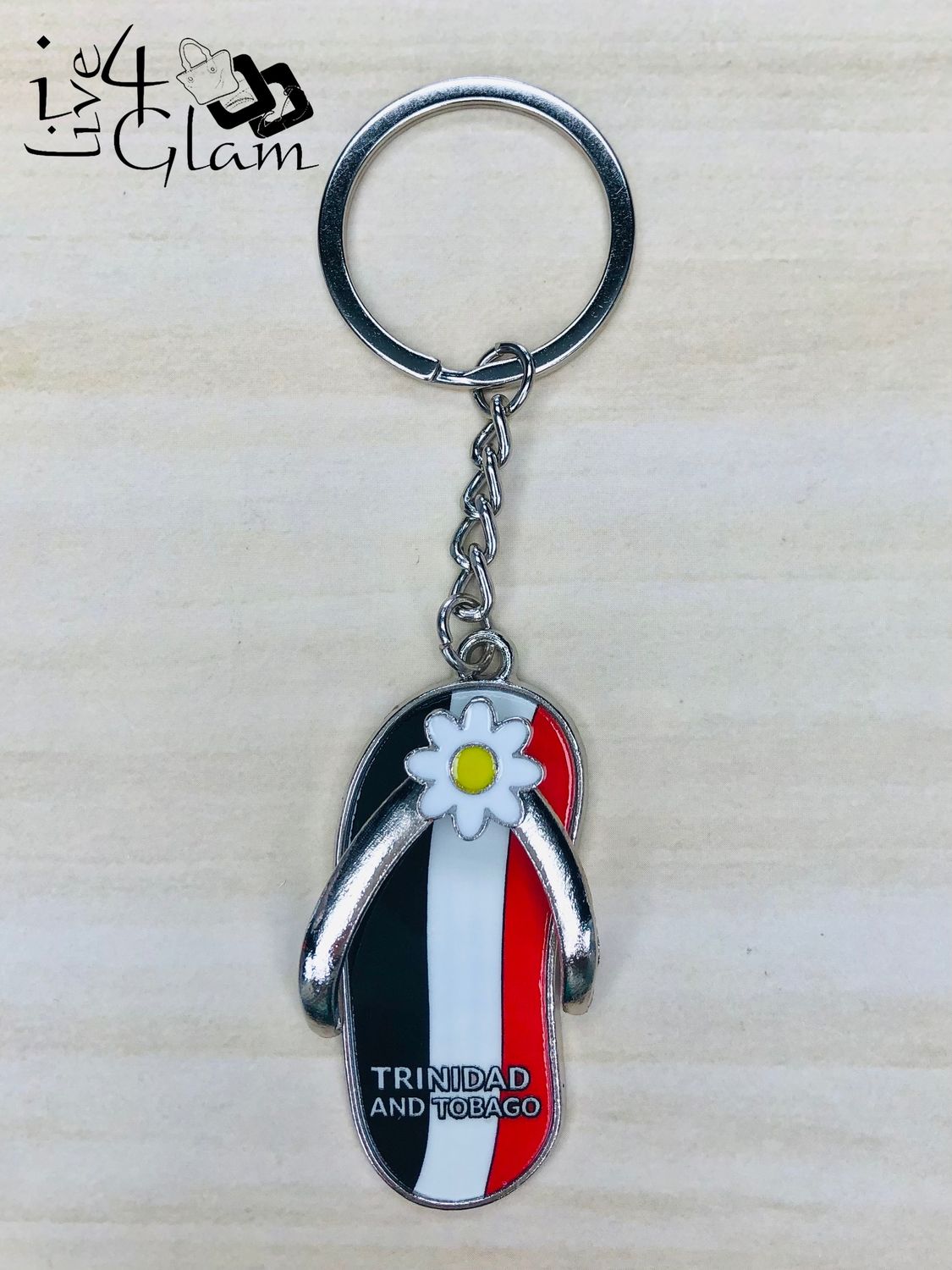 Trinidad and Tobago Slipper Keychain