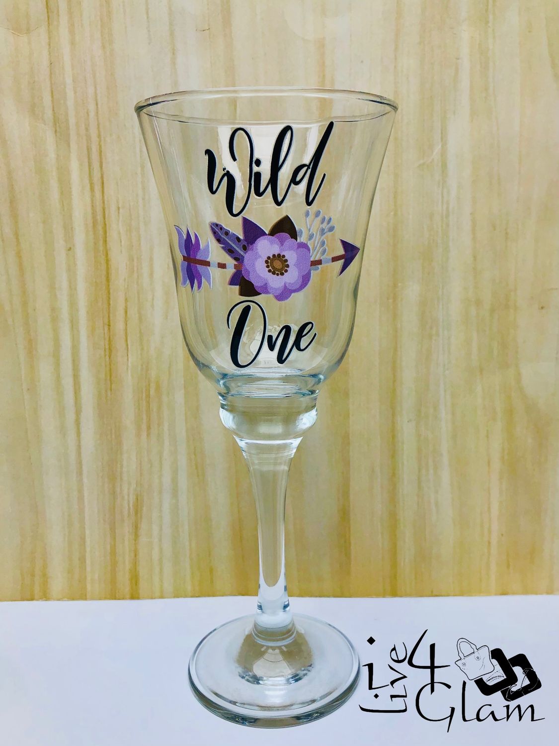 Wild One Wine Glass