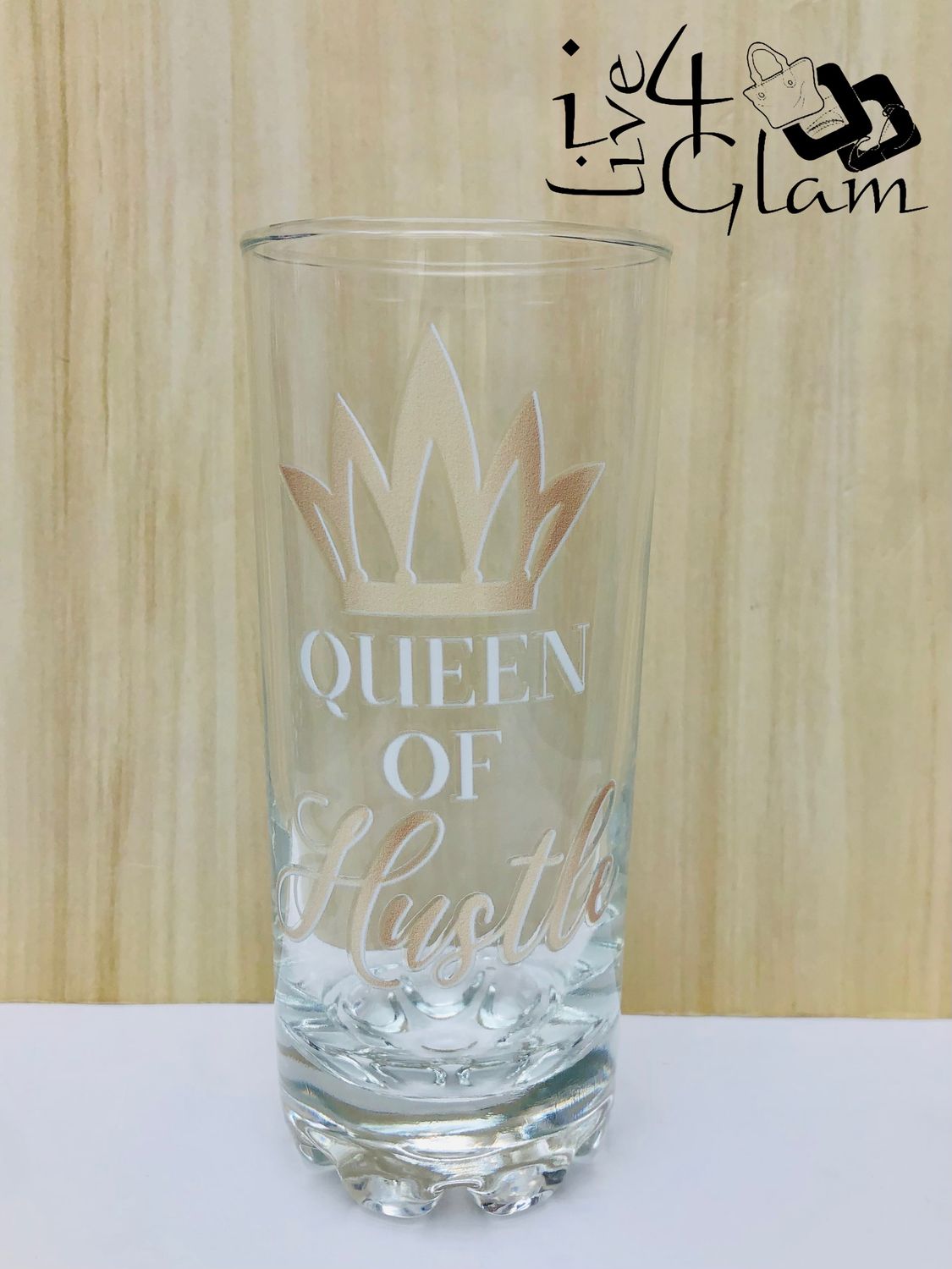Queen of Hustle Shot Glass