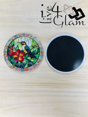 Trinidad and Tobago Hummingbird Ceramic Magnet Style 2