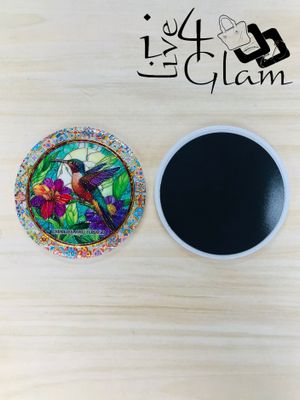 Trinidad and Tobago Hummingbird Ceramic Magnet Style 3