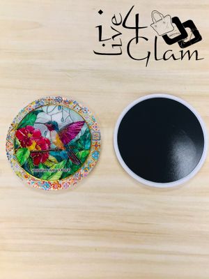 Trinidad and Tobago Hummingbird Ceramic Magnet Style 4