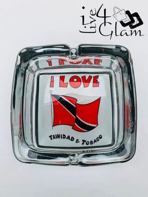 I Love Trinidad and Tobago Ashtray