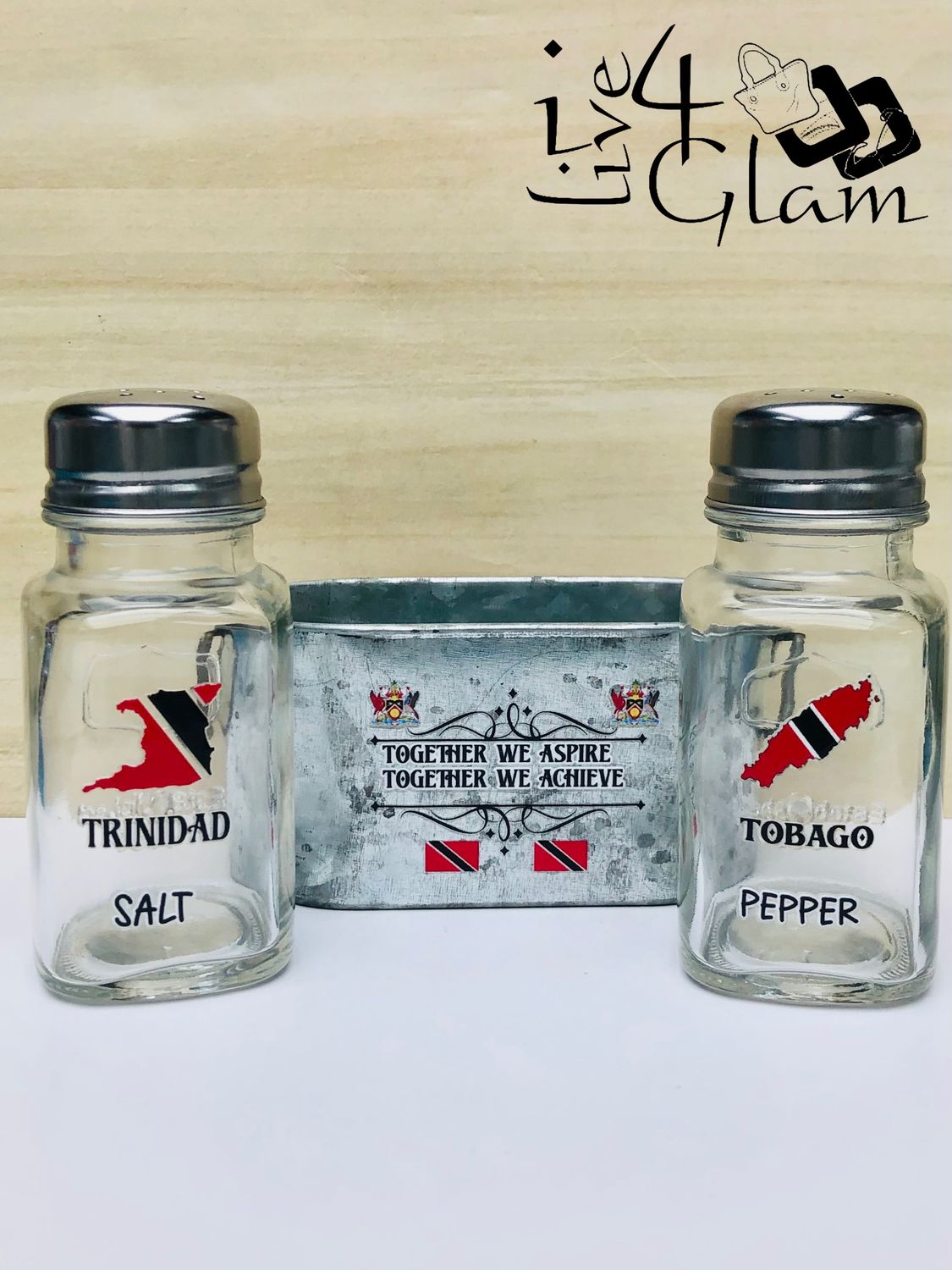 Trinidad and Tobago Salt and Pepper Shaker