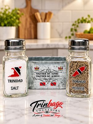 Trinidad and Tobago Salt and Pepper Shaker