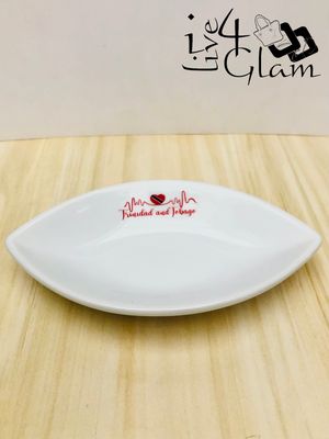 Trinidad and Tobago Heartbeat Ceramic Trinket Dish