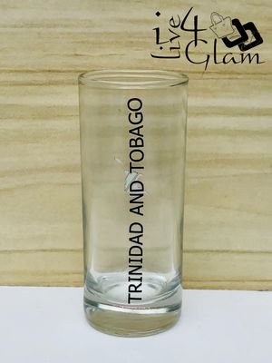 Trinidad and Tobago Outline Shot Glass