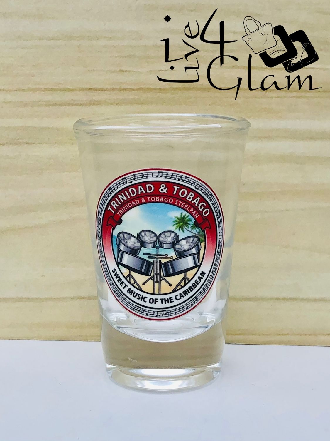 Trinidad and Tobago Steelpan Shot Glass