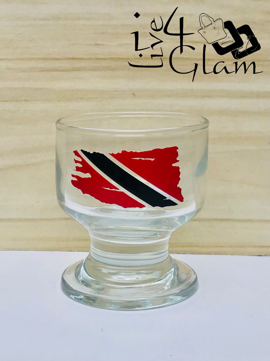 Trinidad and Tobago Distressed Flag Shot Glass