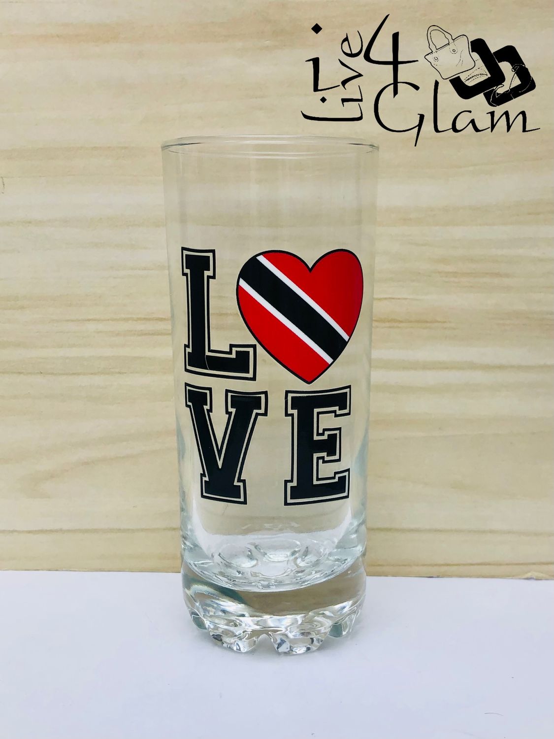 Trinidad and Tobago Love Glass