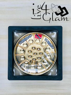 Trinidad and Tobago Mini Collectable Steelpan Square