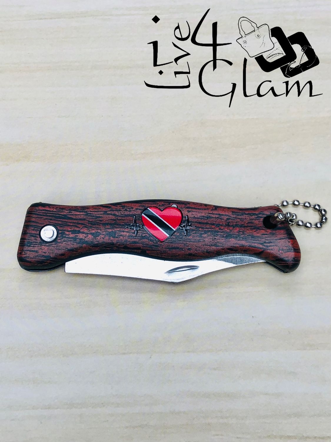 Trinidad and Tobago Flag Souvenir Knife