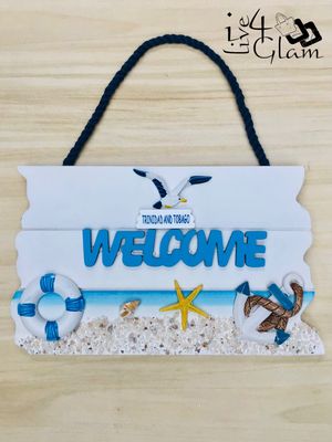 Welcome to Trinidad and Tobago Wall Hanging