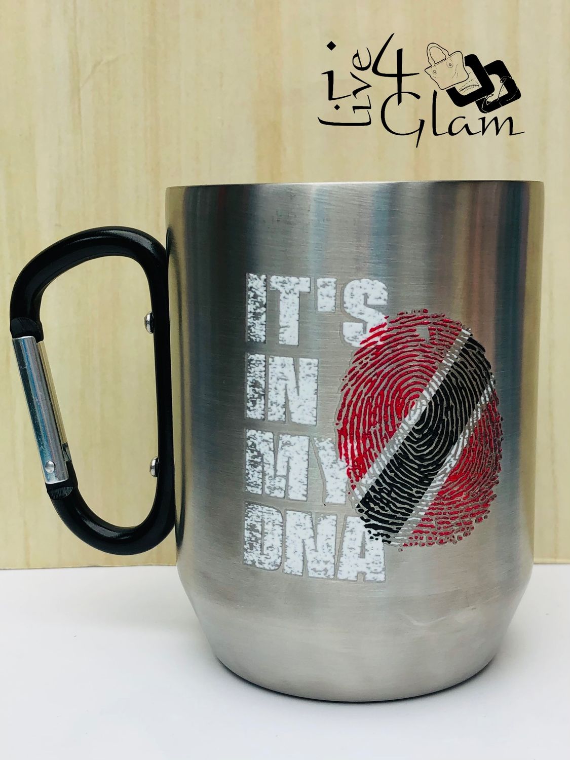 Stainless Steel In My DNA Souvenir Cup
