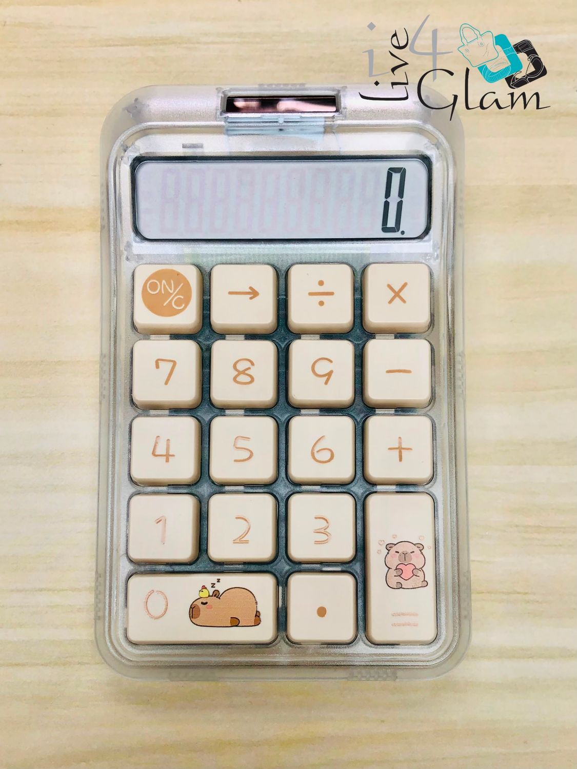 Light Brown Capybara Calculator