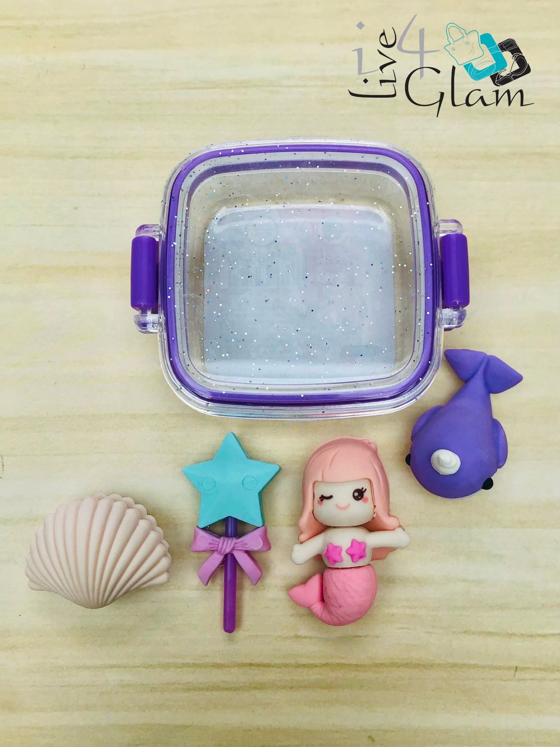 Mermaid Eraser Set