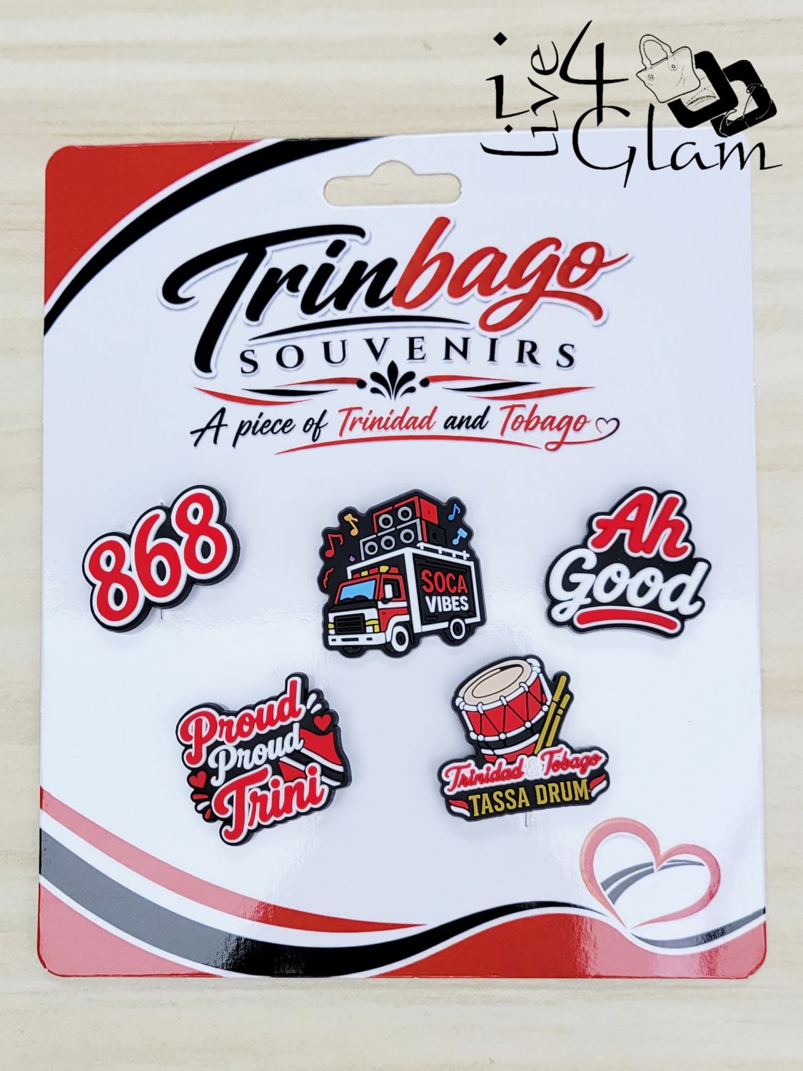 Trinidad and Tobago Souvenir 5pcs Jibbit Culture