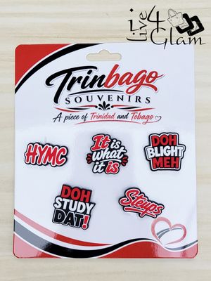 Trinidad and Tobago Souvenir 5pcs Jibbit Slogan
