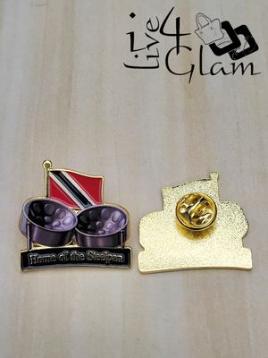 Trinidad and Tobago Steelpan Pin 30mm
