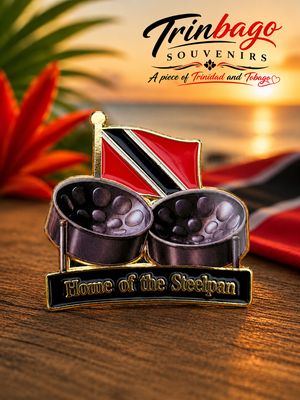Trinidad and Tobago Steelpan Pin 30mm