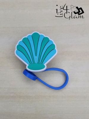 Beach Silicone Straw Cover