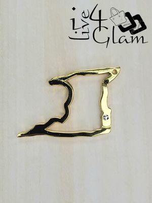Trinidad and Tobago Carabiner Gold Toned
