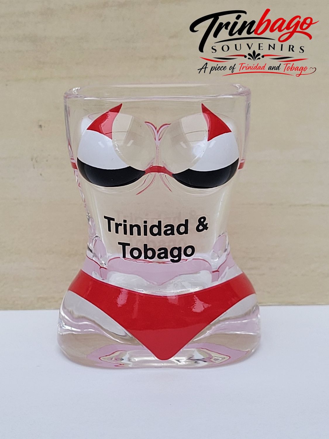 Trinidad and Tobago Female Body Shot Glass