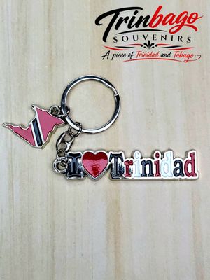 Trinidad Charm Keychain