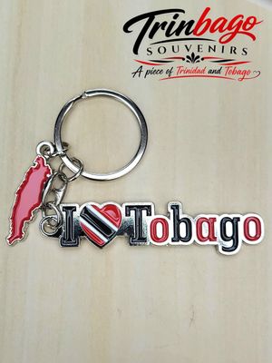 Tobago Charm Keychain