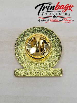 Gold Toned Steelpan Pin
