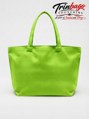 Maracas Beach Tote Bag Light Green