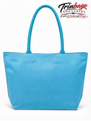 Maracas Beach Tote Bag Light Blue