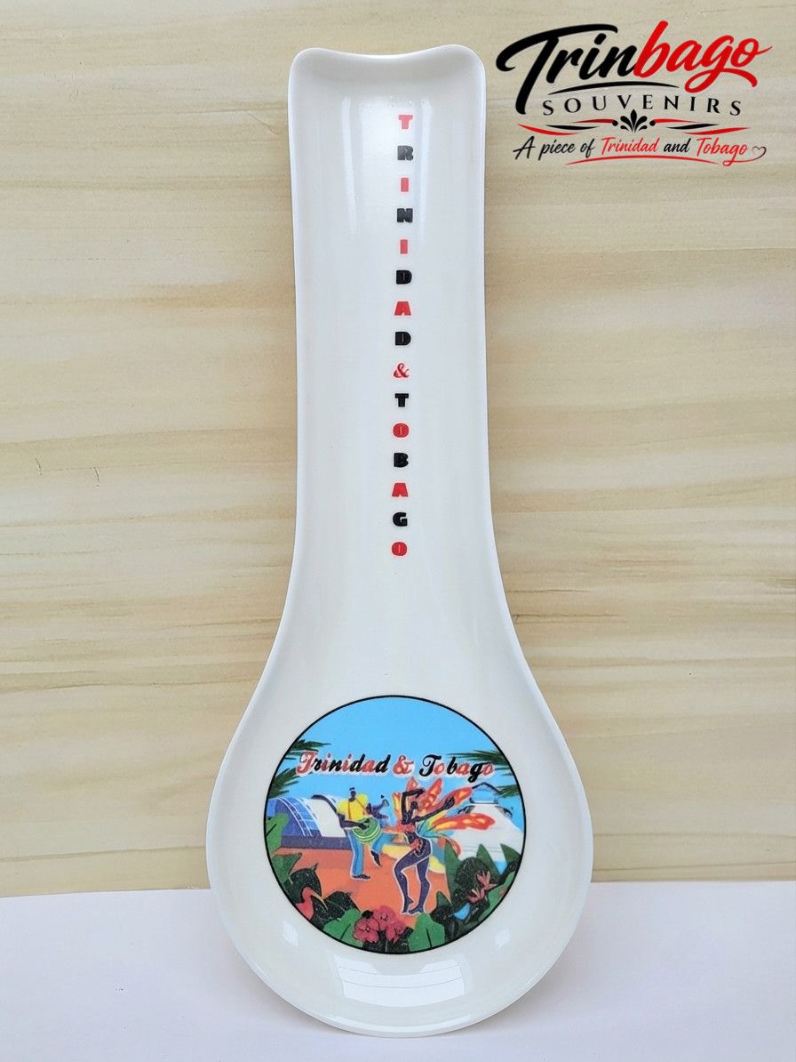 Trinidad and Tobago Plastic Spoon Rest Style 3