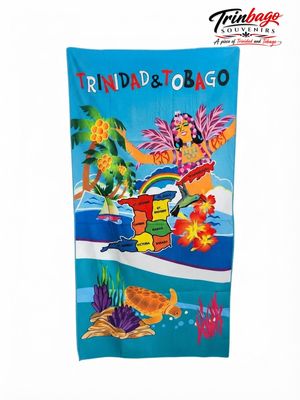 Trinidad and Tobago Beach Towel