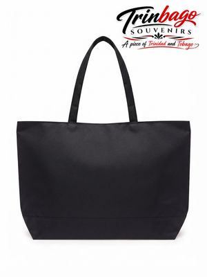 Trinidad and Tobago Culture Tote Bag Black