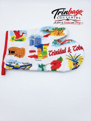 Trinidad and Tobago Mitten and Pot Holder Set