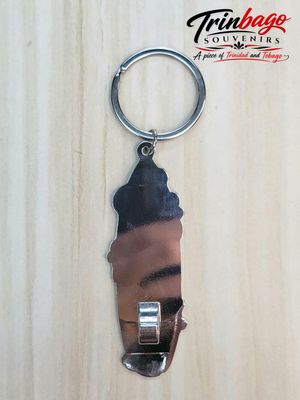 Trinidad and Tobago Red, White and Black Surfboard Opener