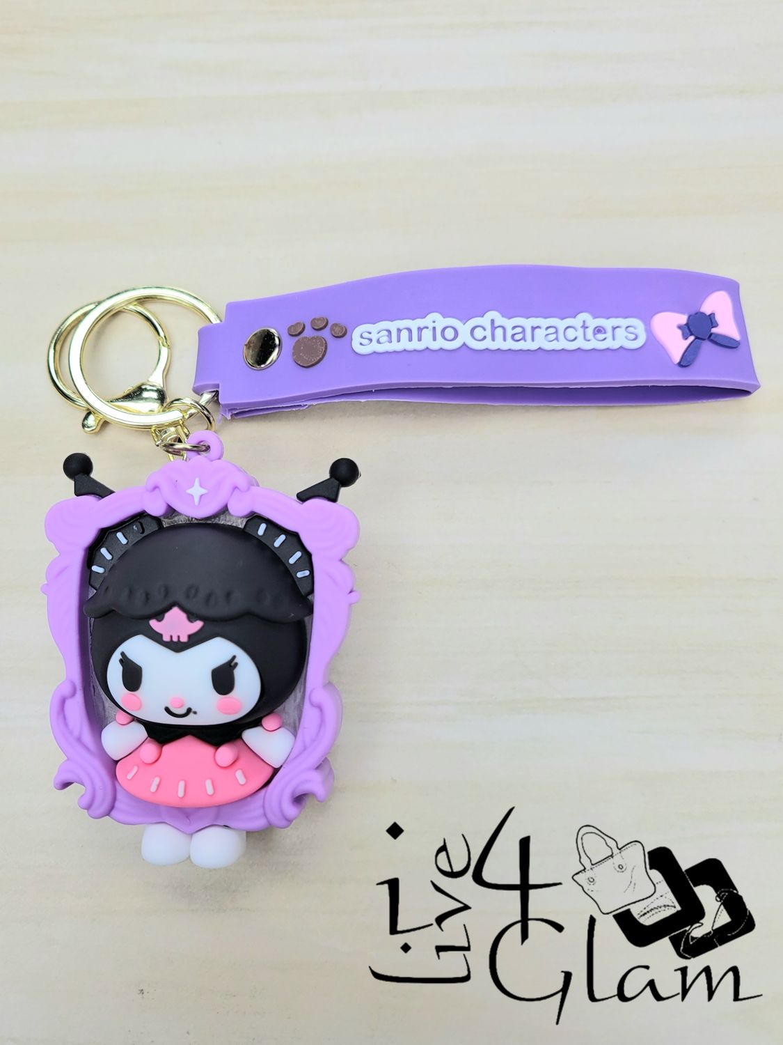 Kuromi Keychain Style 3