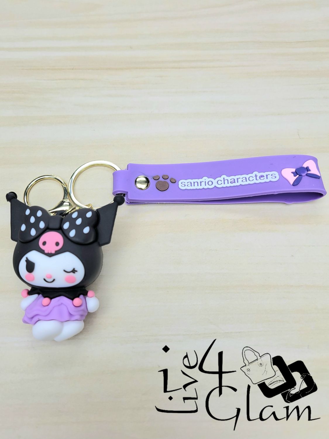 Kuromi Keychain Style 4