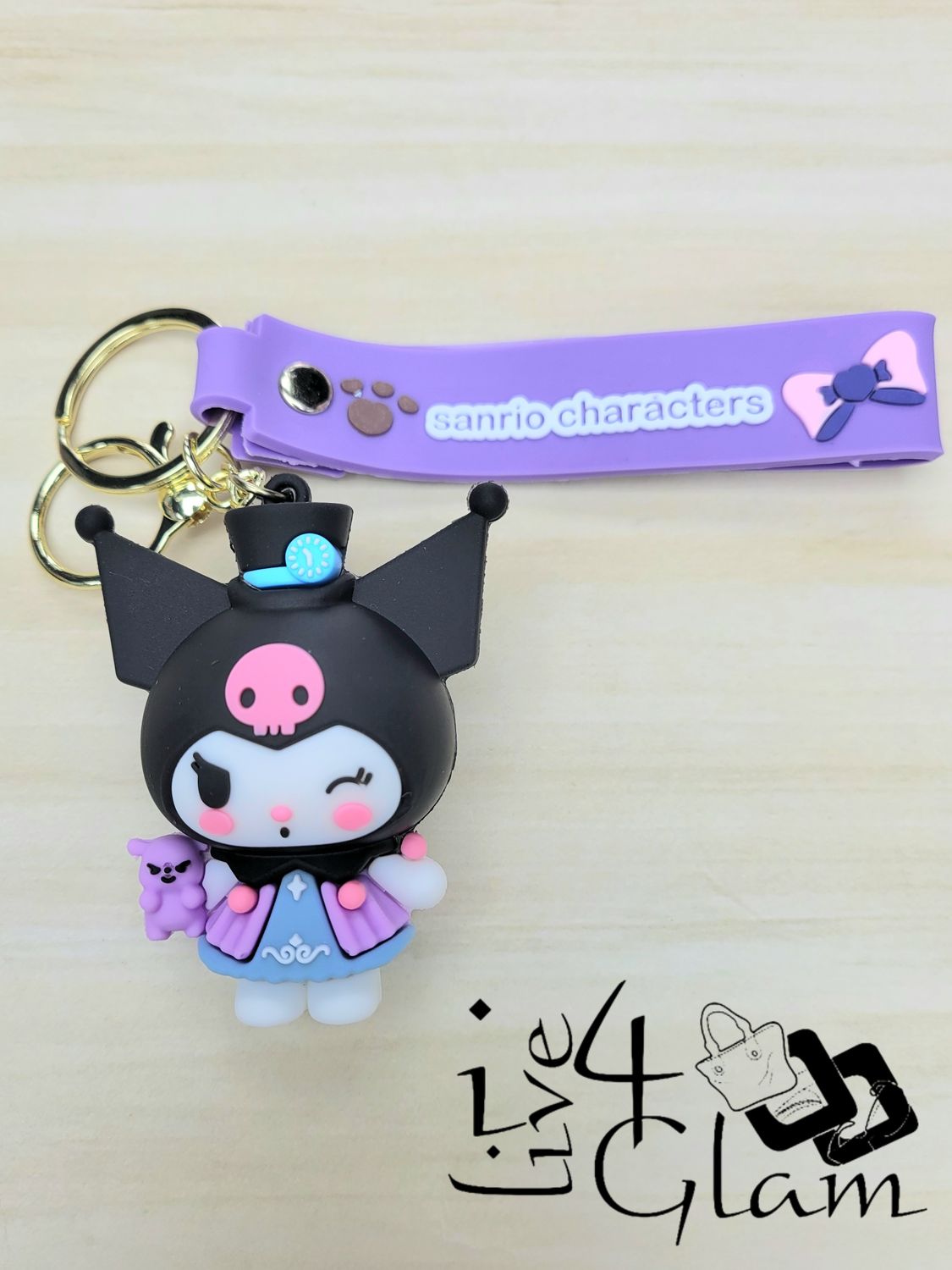 Kuromi Keychain Style 5
