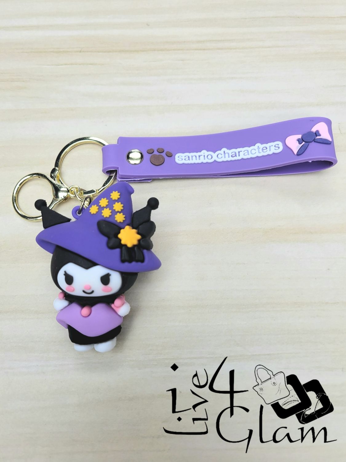 Kuromi Keychain Style 2